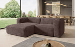 Lade das Bild in den Galerie-Viewer, Komfortables Ecksofa Comfy L Mini aus Cord: Modern, Gemütlich, Vielseitig
