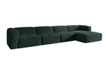 Lade das Bild in den Galerie-Viewer, Luxuriöses Comfy L Maxi Cord Ecksofa: Schlaffunktion, Stauraum, Stilvoller Komfort
