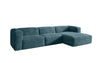Luxuriöses Designer Cord Ecksofa Comfy L – Modern, Gemütlich, Vielseitig Wohnzimmer