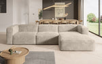 Lade das Bild in den Galerie-Viewer, Luxuriöses Designer Cord Ecksofa Comfy L – Modern, Gemütlich, Vielseitig Wohnzimmer
