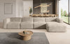 Luxuriöses Comfy L Maxi Cord Ecksofa: Schlaffunktion, Stauraum, Stilvoller Komfort