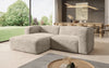 Komfortables Ecksofa Comfy L Mini aus Cord: Modern, Gemütlich, Vielseitig