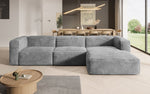 Lade das Bild in den Galerie-Viewer, Luxuriöses Designer Cord Ecksofa Comfy L – Modern, Gemütlich, Vielseitig Wohnzimmer
