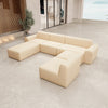 Luxuriöses Modulares Gartensofa Relax U-Form – Wetterfestes Outdoor Lounge Set