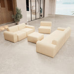 Lade das Bild in den Galerie-Viewer, Luxuriöses Modulares Gartensofa Lounge Set – Entspannung Pur für Draußen
