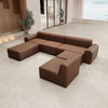 Luxuriöses Modulares Gartensofa Relax U-Form – Wetterfestes Outdoor Lounge Set