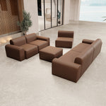 Lade das Bild in den Galerie-Viewer, Luxuriöses Modulares Gartensofa Lounge Set – Entspannung Pur für Draußen
