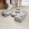 Luxuriöses Modulares Gartensofa Lounge Set – Entspannung Pur für Draußen