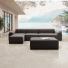 Modulares Gartensofa Relax Ecklounge – Komfortable Outdoor-Oase mit Beistellhocker