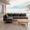 Luxuriöses Nouri Eckmodul Gartensofa – Wetterfestes Sunbrella Outdoor Lounge Set