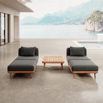 Lade das Bild in den Galerie-Viewer, Nouri Aevora Garten Lounge Set – Komfortable Outdoor Relaxgruppe Sunbrella Exklusiv
