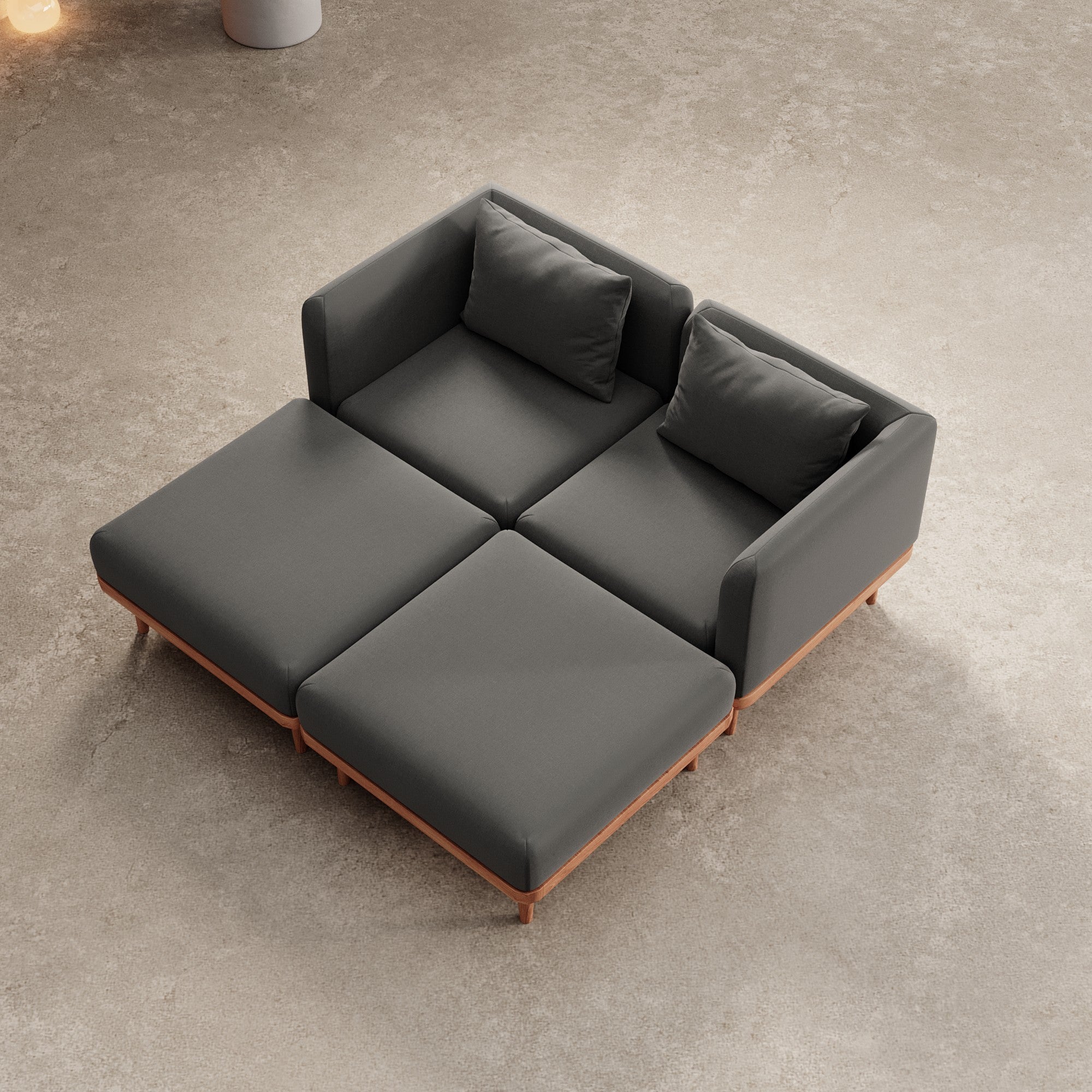 Luxuriöse Nouri Garten Relaxgruppe Aevora™ Kollektion – Entspannung Pur Outdoor