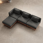 Lade das Bild in den Galerie-Viewer, Nouri Aevora Ecklounge Modulgruppe: Wetterfestes Sunbrella Gartensofa für Außenbereich

