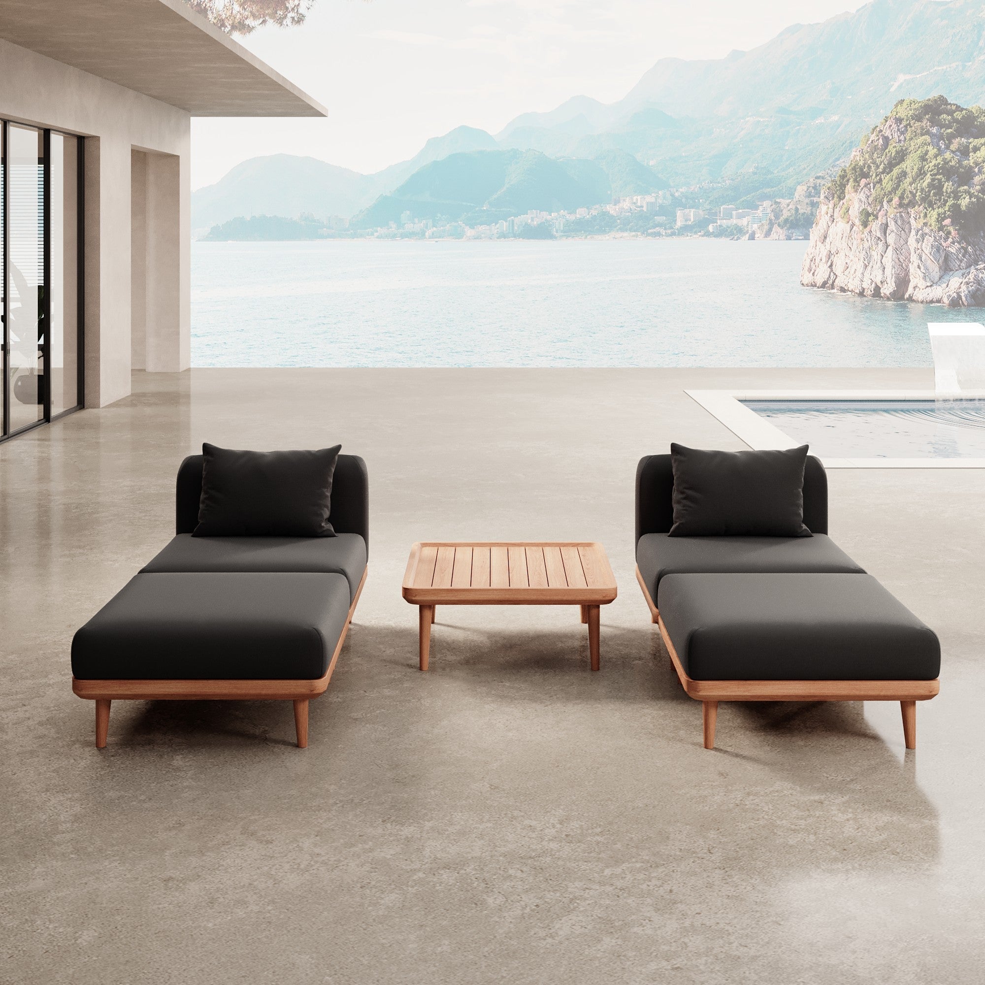 Nouri Aevora Garten Lounge Set – Komfortable Outdoor Relaxgruppe Sunbrella Exklusiv