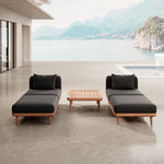 Lade das Bild in den Galerie-Viewer, Nouri Aevora Garten Lounge Set – Komfortable Outdoor Relaxgruppe Sunbrella Exklusiv

