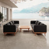 Nouri Aevora Luxus Outdoor Lounge Relaxgruppe – Modernes, Wetterfestes Gartensofa mit Sunbrella