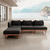 Nouri Aevora Ecklounge Modulgruppe: Wetterfestes Sunbrella Gartensofa für Außenbereich
