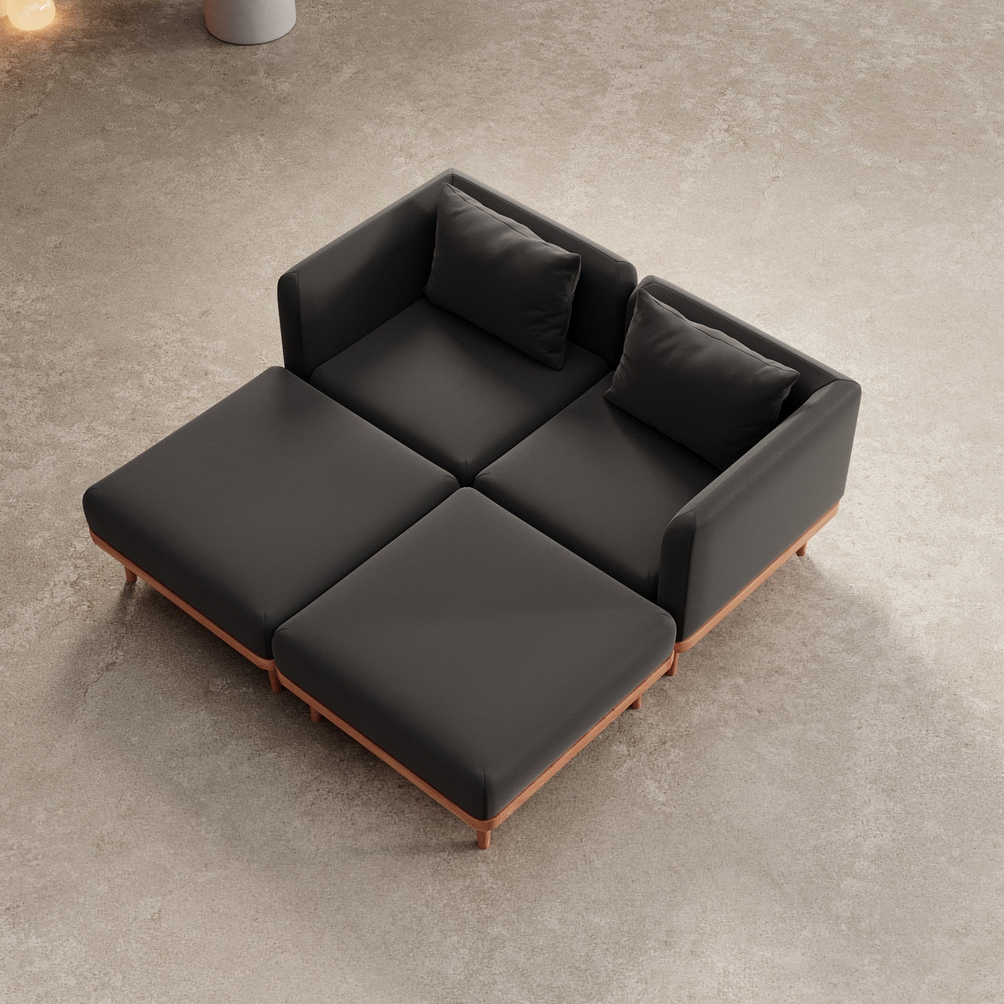 Luxuriöse Nouri Garten Relaxgruppe Aevora™ Kollektion – Entspannung Pur Outdoor