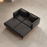 Lade das Bild in den Galerie-Viewer, Nouri Luxus Garten Lounge Set – Modulare Outdoor Relaxgruppe mit Sunbrella Stoff
