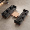 Luxuriöse modulare Outdoor Lounge Gruppe für Garten und Terrasse