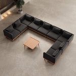 Lade das Bild in den Galerie-Viewer, Nouri Aevora Luxus Modulares Garten Lounge Set – Wetterfeste Outdoor Wohnlandschaft
