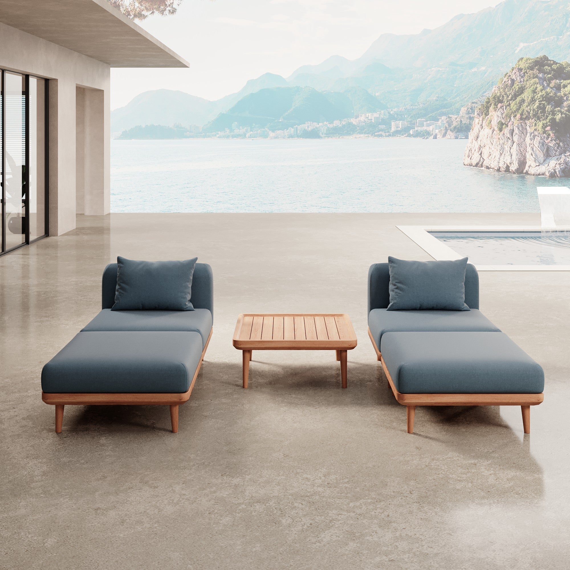 Nouri Aevora Garten Lounge Set – Komfortable Outdoor Relaxgruppe Sunbrella Exklusiv
