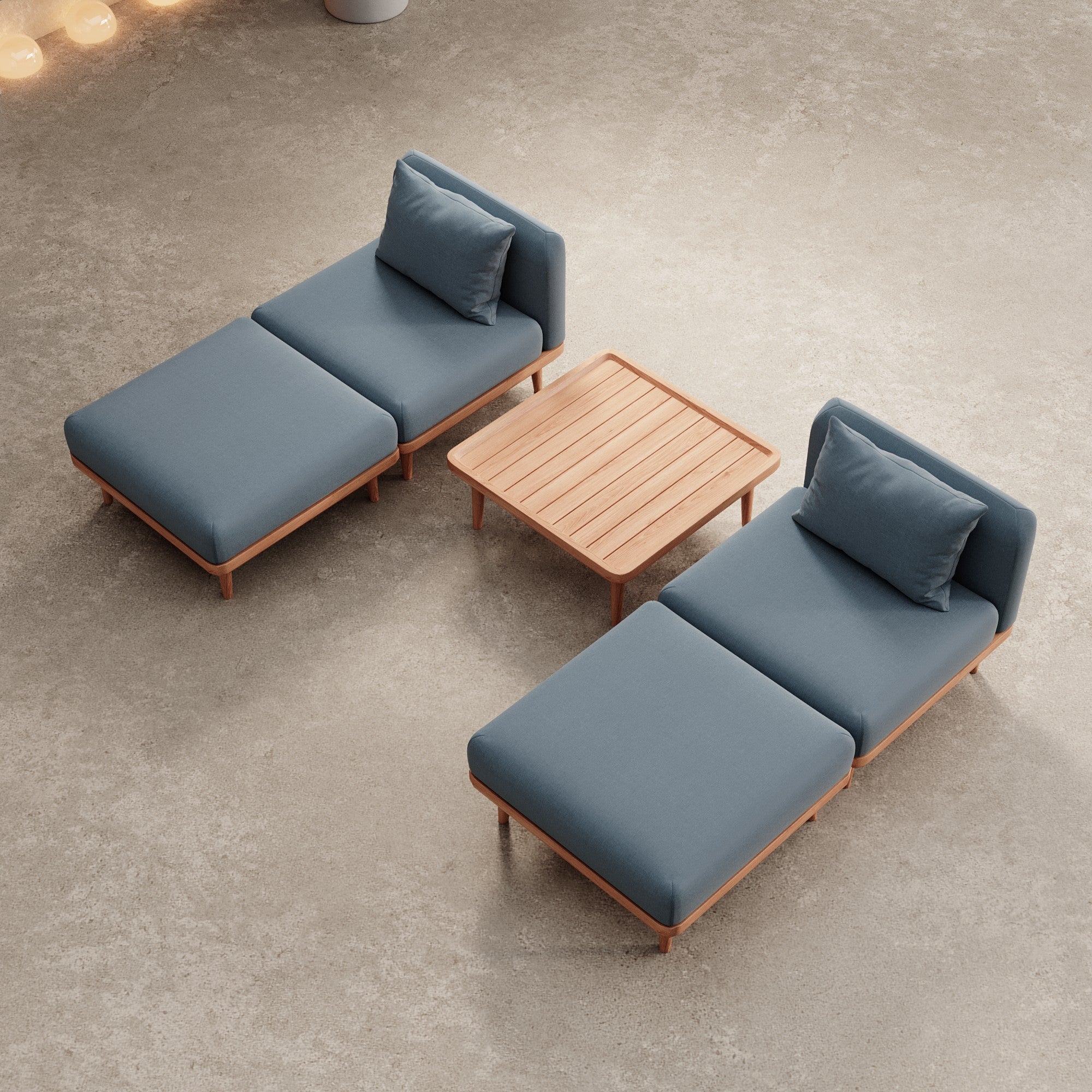 Nouri Aevora Garten Lounge Set – Komfortable Outdoor Relaxgruppe Sunbrella Exklusiv