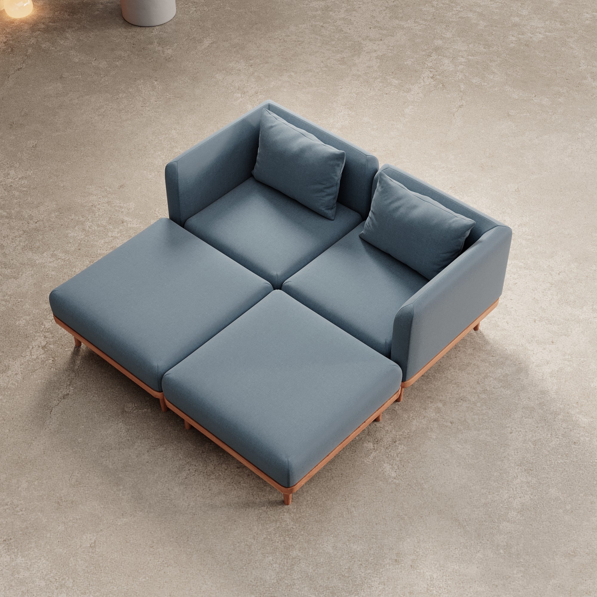 Luxuriöse Nouri Garten Relaxgruppe Aevora™ Kollektion – Entspannung Pur Outdoor