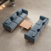 Nouri Aevora Luxus Outdoor Lounge Relaxgruppe – Modernes, Wetterfestes Gartensofa mit Sunbrella