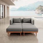 Lade das Bild in den Galerie-Viewer, Luxuriöse Nouri Garten Relaxgruppe Aevora™ Kollektion – Entspannung Pur Outdoor
