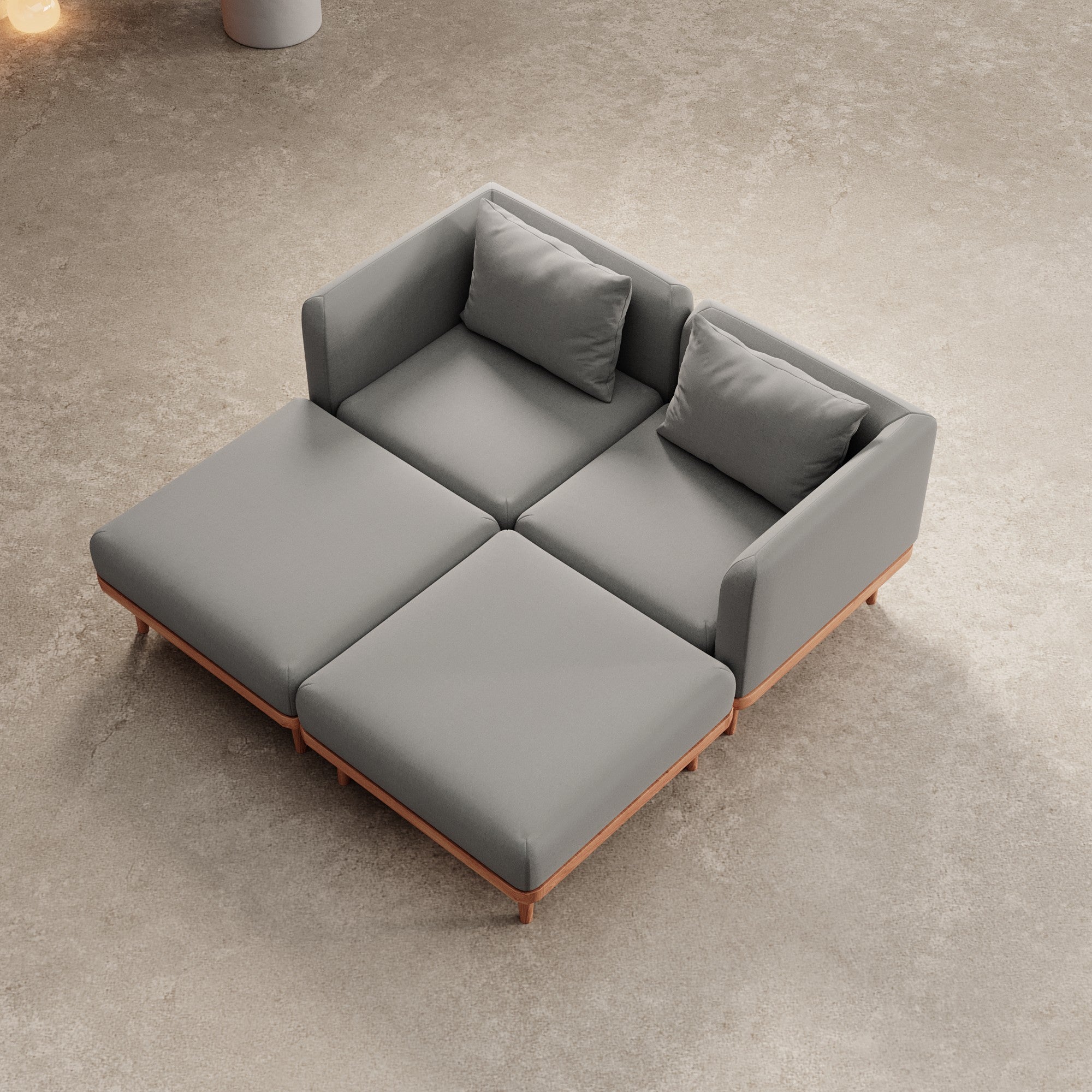 Luxuriöse Nouri Garten Relaxgruppe Aevora™ Kollektion – Entspannung Pur Outdoor