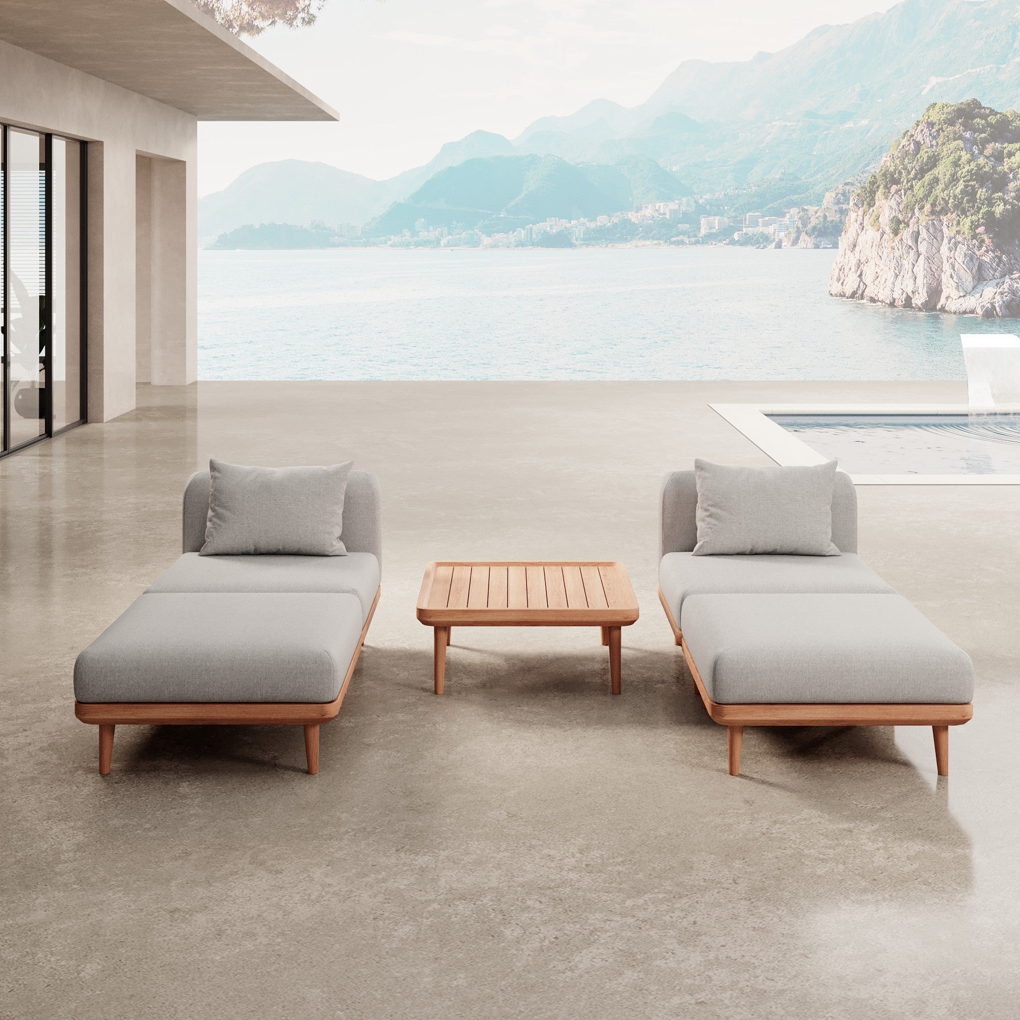 Nouri Aevora Garten Lounge Set – Komfortable Outdoor Relaxgruppe Sunbrella Exklusiv