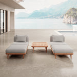 Lade das Bild in den Galerie-Viewer, Nouri Aevora Garten Lounge Set – Komfortable Outdoor Relaxgruppe Sunbrella Exklusiv

