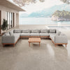 Nouri Aevora Luxus Modulares Garten Lounge Set – Wetterfeste Outdoor Wohnlandschaft