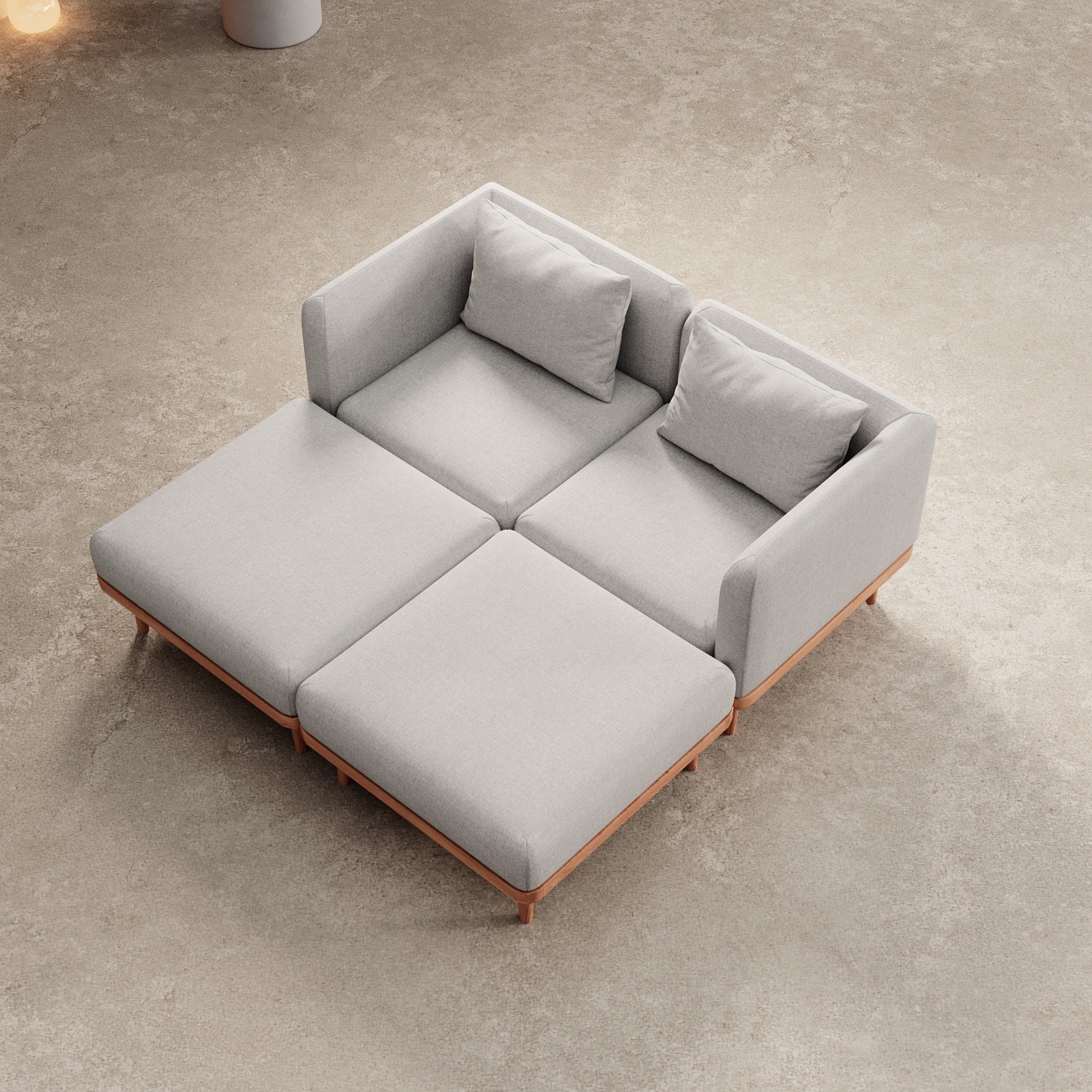 Luxuriöse Nouri Garten Relaxgruppe Aevora™ Kollektion – Entspannung Pur Outdoor