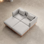 Lade das Bild in den Galerie-Viewer, Nouri Luxus Garten Lounge Set – Modulare Outdoor Relaxgruppe mit Sunbrella Stoff
