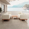 Nouri Aevora Luxus Outdoor Lounge Relaxgruppe – Modernes, Wetterfestes Gartensofa mit Sunbrella