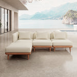 Lade das Bild in den Galerie-Viewer, Nouri Aevora Ecklounge Modulgruppe: Wetterfestes Sunbrella Gartensofa für Außenbereich
