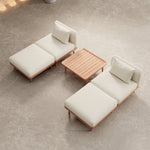 Lade das Bild in den Galerie-Viewer, Nouri Aevora Garten Lounge Set – Komfortable Outdoor Relaxgruppe Sunbrella Exklusiv
