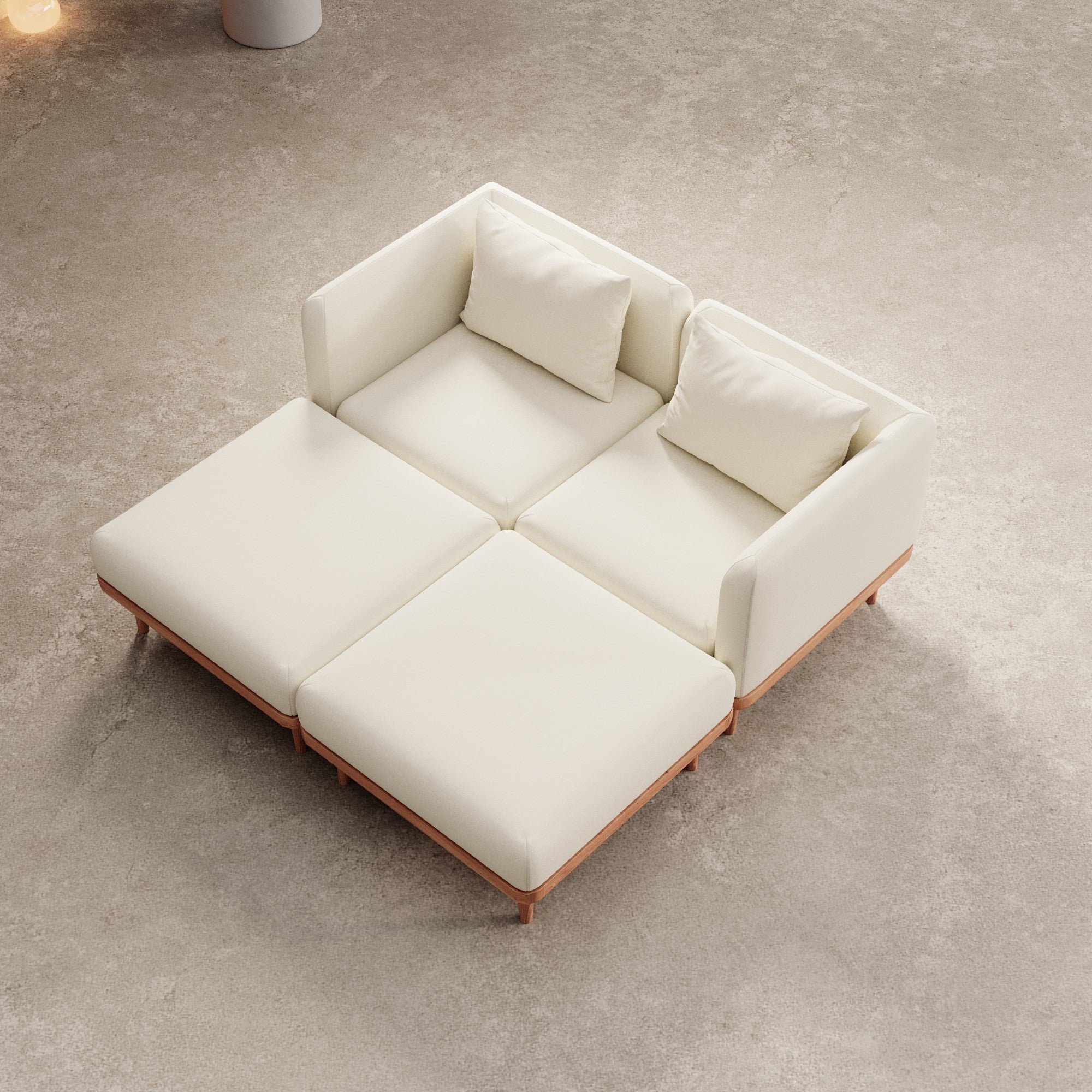 Luxuriöse Nouri Garten Relaxgruppe Aevora™ Kollektion – Entspannung Pur Outdoor