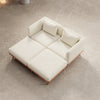 Nouri Luxus Garten Lounge Set – Modulare Outdoor Relaxgruppe mit Sunbrella Stoff
