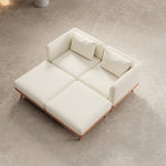 Lade das Bild in den Galerie-Viewer, Nouri Luxus Garten Lounge Set – Modulare Outdoor Relaxgruppe mit Sunbrella Stoff
