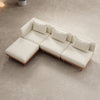 Nouri Aevora Ecklounge Modulgruppe: Wetterfestes Sunbrella Gartensofa für Außenbereich