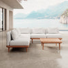 Nouri Eckmodulgruppe III Aevora™ wetterfestes Garten-Sofa modular luxuriös