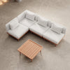 Luxuriöses Nouri Eckmodul Gartensofa – Wetterfestes Sunbrella Outdoor Lounge Set