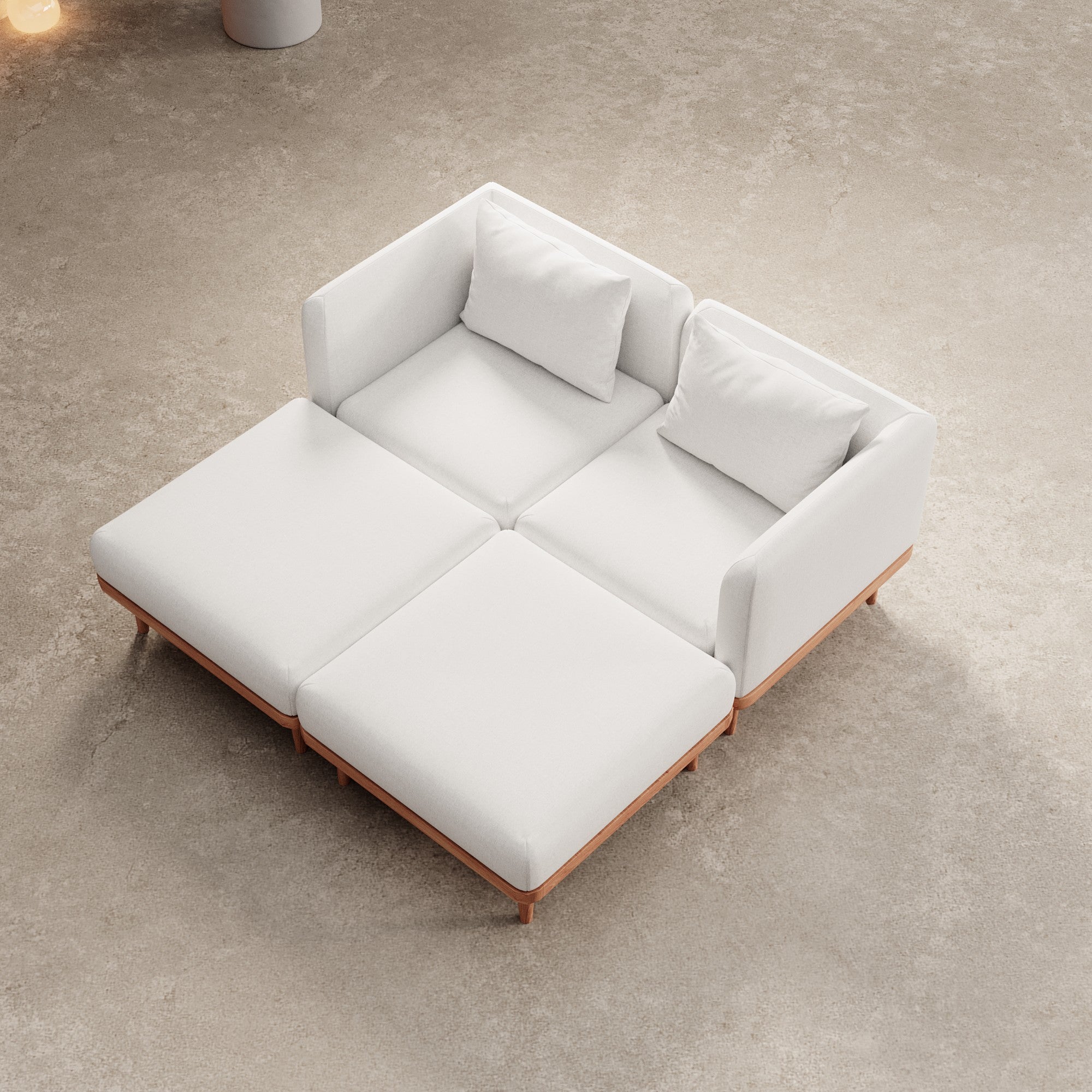 Luxuriöse Nouri Garten Relaxgruppe Aevora™ Kollektion – Entspannung Pur Outdoor