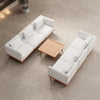 Nouri Aevora Luxus Outdoor Lounge Relaxgruppe – Modernes, Wetterfestes Gartensofa mit Sunbrella
