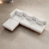 Nouri Aevora Ecklounge Modulgruppe: Wetterfestes Sunbrella Gartensofa für Außenbereich