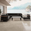 Vayla Luxus Garten Loungegruppe: Ecksofa, Sessel, Tisch – Robustes Aluminium Outdoor-Set