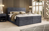 Luxuriöses Cord-Boxspringbett mit Integriertem Stauraum: Ultimativer Schlafkomfort und Eleganz